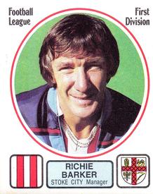 1981-82 Panini Football 82 (UK) #236 Richie Barker Front