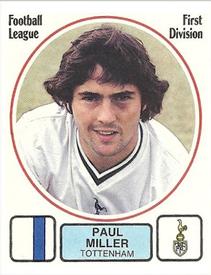 1981-82 Panini Football 82 (UK) #278 Paul Miller Front