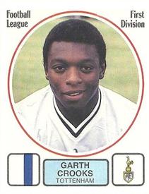 1981-82 Panini Football 82 (UK) #286 Garth Crooks Front