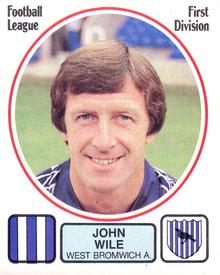 1981-82 Panini Football 82 (UK) #292 John Wile Front