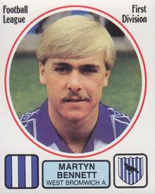 1981-82 Panini Football 82 (UK) #294 Martyn Bennett Front
