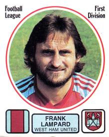 1981-82 Panini Football 82 (UK) #308 Frank Lampard Front