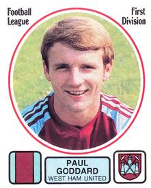 1981-82 Panini Football 82 (UK) #316 Paul Goddard Front