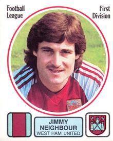 1981-82 Panini Football 82 (UK) #317 Jimmy Neighbour Front