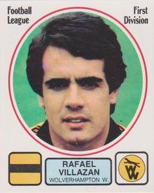 1981-82 Panini Football 82 (UK) #323 Rafael Villazan Front