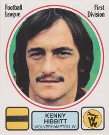 1981-82 Panini Football 82 (UK) #327 Kenny Hibbitt Front