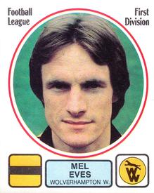 1981-82 Panini Football 82 (UK) #330 Mel Eves Front
