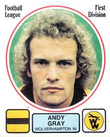 1981-82 Panini Football 82 (UK) #331 Andy Gray Front