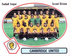 1981-82 Panini Football 82 (UK) #340 Team Group Front