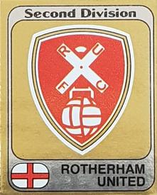 1981-82 Panini Football 82 (UK) #367 Club Badge Front