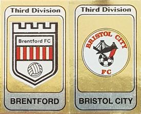 1981-82 Panini Football 82 (UK) #377 Club Badge Front