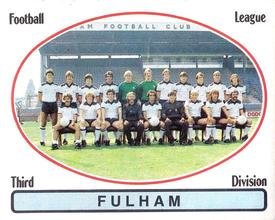 1981-82 Panini Football 82 (UK) #391 Team Group Front