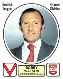 1981-82 Panini Football 82 (UK) #424 Bobby Watson Front