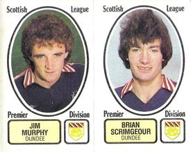 1981-82 Panini Football 82 (UK) #447 Jim Murphy / Brian Scrimgeour Front