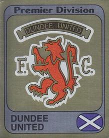 1981-82 Panini Football 82 (UK) #449 Dundee United Club Badge Front
