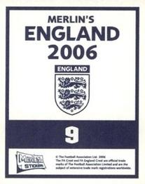 2006 Merlin England #9 Sven-Goran Eriksson Back