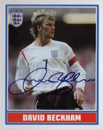 2006 Merlin England #22 David Beckham Front