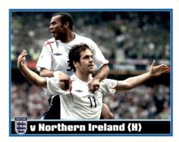 2006 Merlin England #38 v Northern Ireland (H) A Cole / J Cole Front