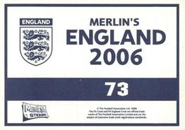 2006 Merlin England #73 Gary Neville Back