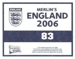 2006 Merlin England #83 Luke Young Back