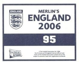 2006 Merlin England #95 Frank Lampard Back