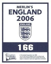 2006 Merlin England #166 Frank Lampard Back