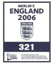 2006 Merlin England #321 Laryea Kingston Back