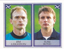 1998 Merlin Official England #184 Jim Leighton / Tom Boyd Front