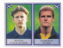 1998 Merlin Official England #189 Kevin Gallacher / Gordon Durie Front