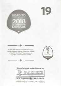 2017 Panini Road To 2018 FIFA World Cup Stickers #19 Domagoj Vida Back