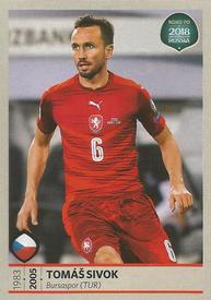 2017 Panini Road To 2018 FIFA World Cup Stickers #34 Tomas Sivok Front