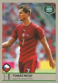 2017 Panini Road To 2018 FIFA World Cup Stickers #48 Tomas Necid Front