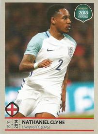 2017 Panini Road To 2018 FIFA World Cup Stickers #55 Nathaniel Clyne Front