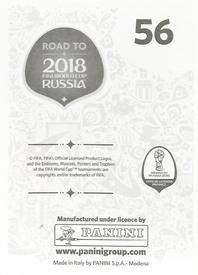 2017 Panini Road To 2018 FIFA World Cup Stickers #56 Dele Alli Back