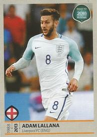 2017 Panini Road To 2018 FIFA World Cup Stickers #59 Adam Lallana Front