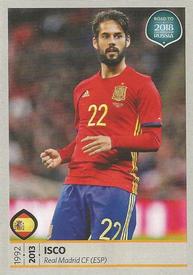 2017 Panini Road To 2018 FIFA World Cup Stickers #74 Isco Front