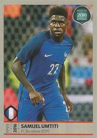 2017 Panini Road To 2018 FIFA World Cup Stickers #84 Samuel Umtiti Front
