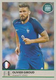 2017 Panini Road To 2018 FIFA World Cup Stickers #95 Olivier Giroud Front