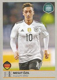 2017 Panini Road To 2018 FIFA World Cup Stickers #107 Mesut Ozil Front