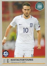 2017 Panini Road To 2018 FIFA World Cup Stickers #124 Kostas Fortounis Front