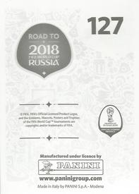 2017 Panini Road To 2018 FIFA World Cup Stickers #127 Nikos Karelis Back