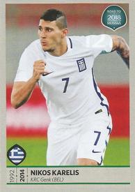 2017 Panini Road To 2018 FIFA World Cup Stickers #127 Nikos Karelis Front