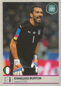 2017 Panini Road To 2018 FIFA World Cup Stickers #129 Gianluigi Buffon Front