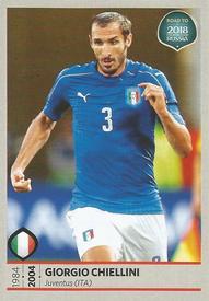 2017 Panini Road To 2018 FIFA World Cup Stickers #132 Giorgio Chiellini Front