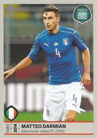 2017 Panini Road To 2018 FIFA World Cup Stickers #135 Matteo Darmian Front
