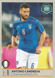 2017 Panini Road To 2018 FIFA World Cup Stickers #140 Antonio Candreva Front