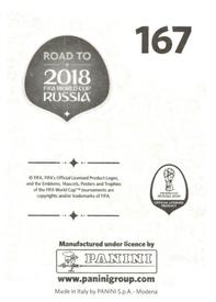 2017 Panini Road To 2018 FIFA World Cup Stickers #167 Ovidiu Hoban Back