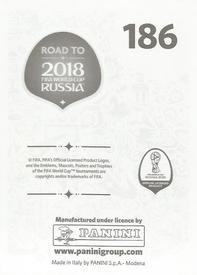 2017 Panini Road To 2018 FIFA World Cup Stickers #186 Roman Zobnin Back