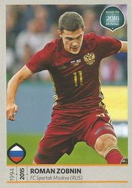 2017 Panini Road To 2018 FIFA World Cup Stickers #186 Roman Zobnin Front