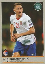 2017 Panini Road To 2018 FIFA World Cup Stickers #200 Nemanja Matic Front